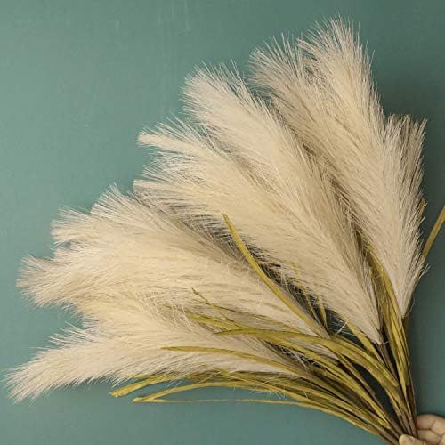 Lackingone 4Pcs Artificial Faux Pampas Grass 30inch Tall Bulrush Reed, Phragmites Plants for Wedd... | Amazon (US)