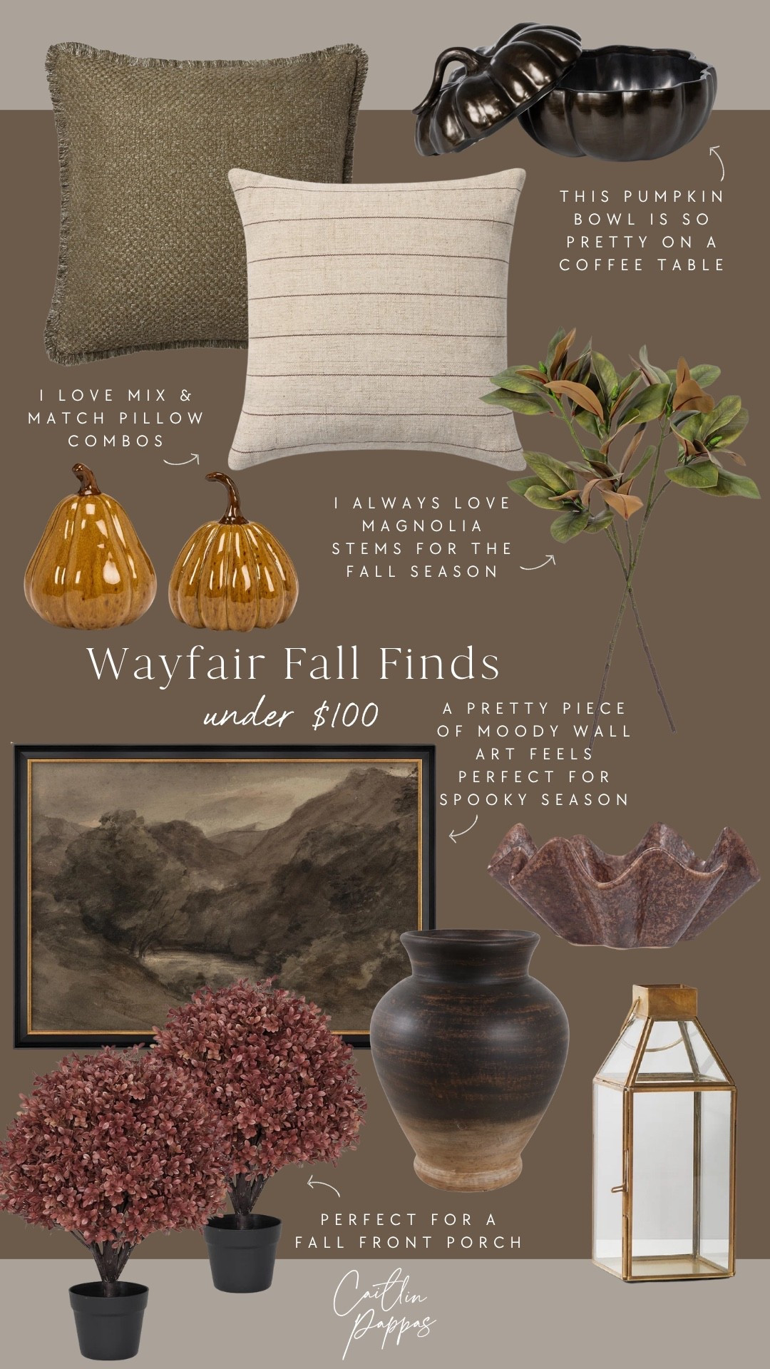 Wayfair fall decor under $100 🙌🏻 I’m loving these seasonal decor finds that are classic and timeless, and affordable!

#LTKSeasonal #LTKHome