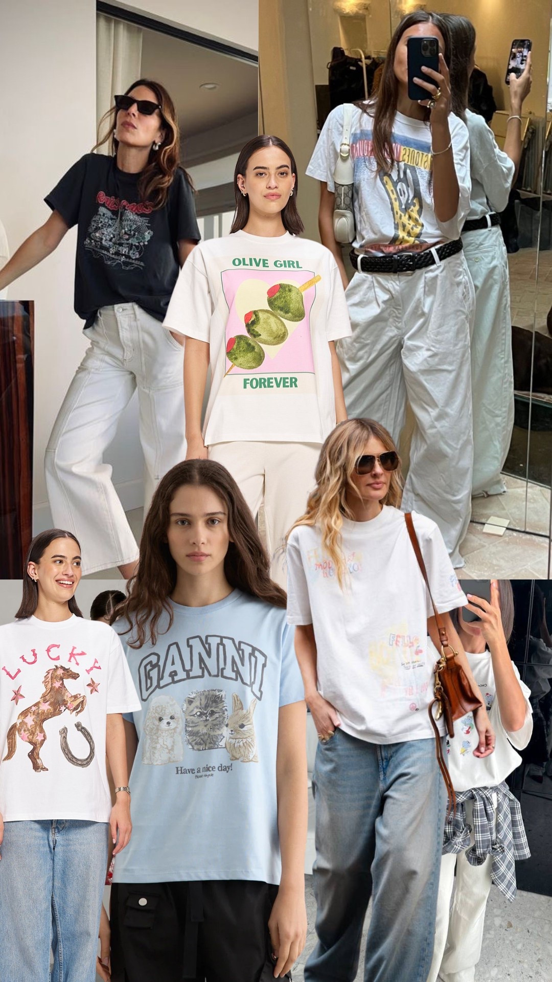 Graphic tees are one of my favourite go-tos. The trick? Finding ones that feel easy but still look pulled together. These are my current picks — soft to wear, relaxed in fit with just the right amount of graphic detail to keep them chic. Pick a good one and it’ll stand the test of time.⚡️

#LTKaustralia #LTKspring #LTKover50style