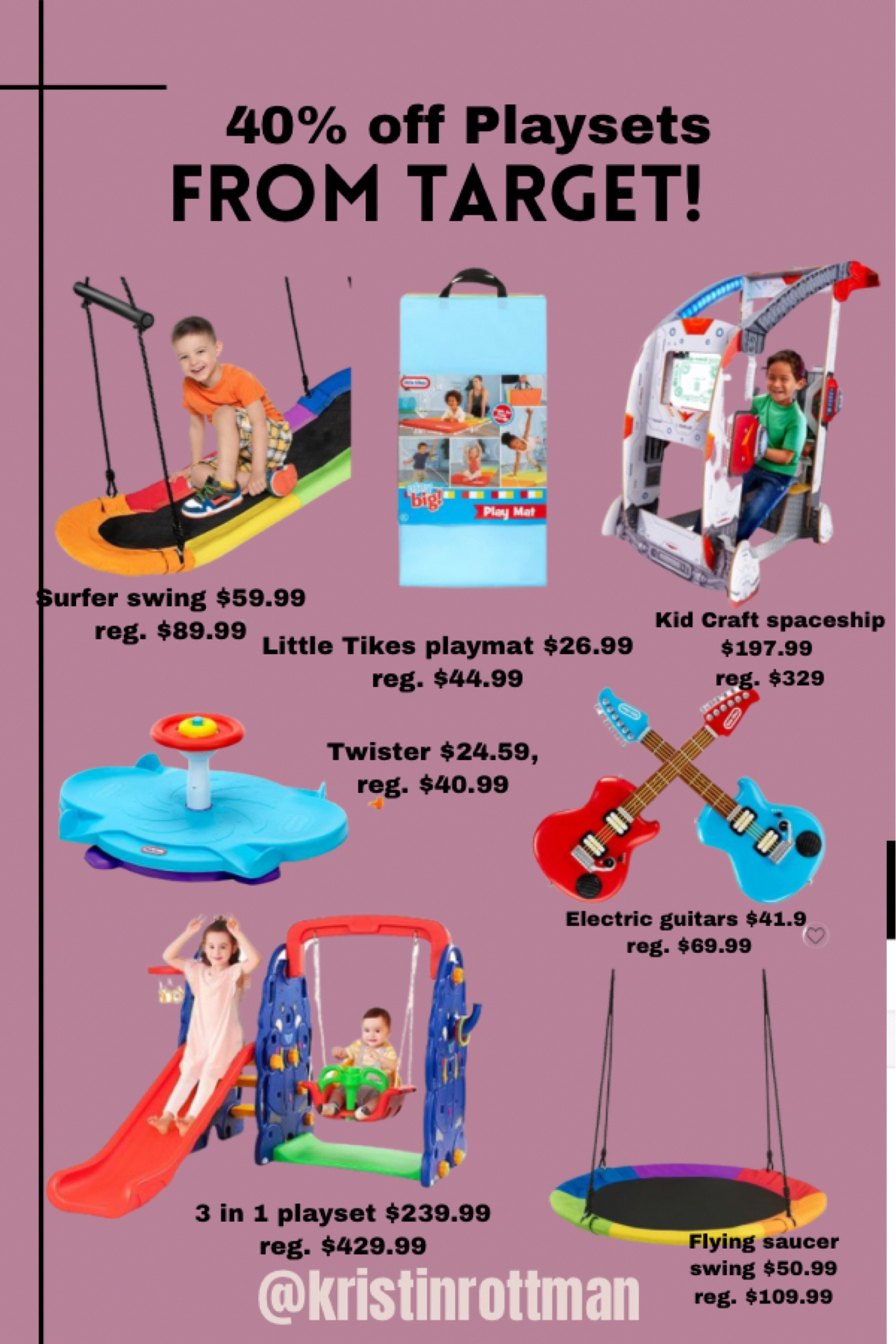 40% off playsets from Target! 

#LTKGiftGuide #LTKHoliday #LTKCyberweek