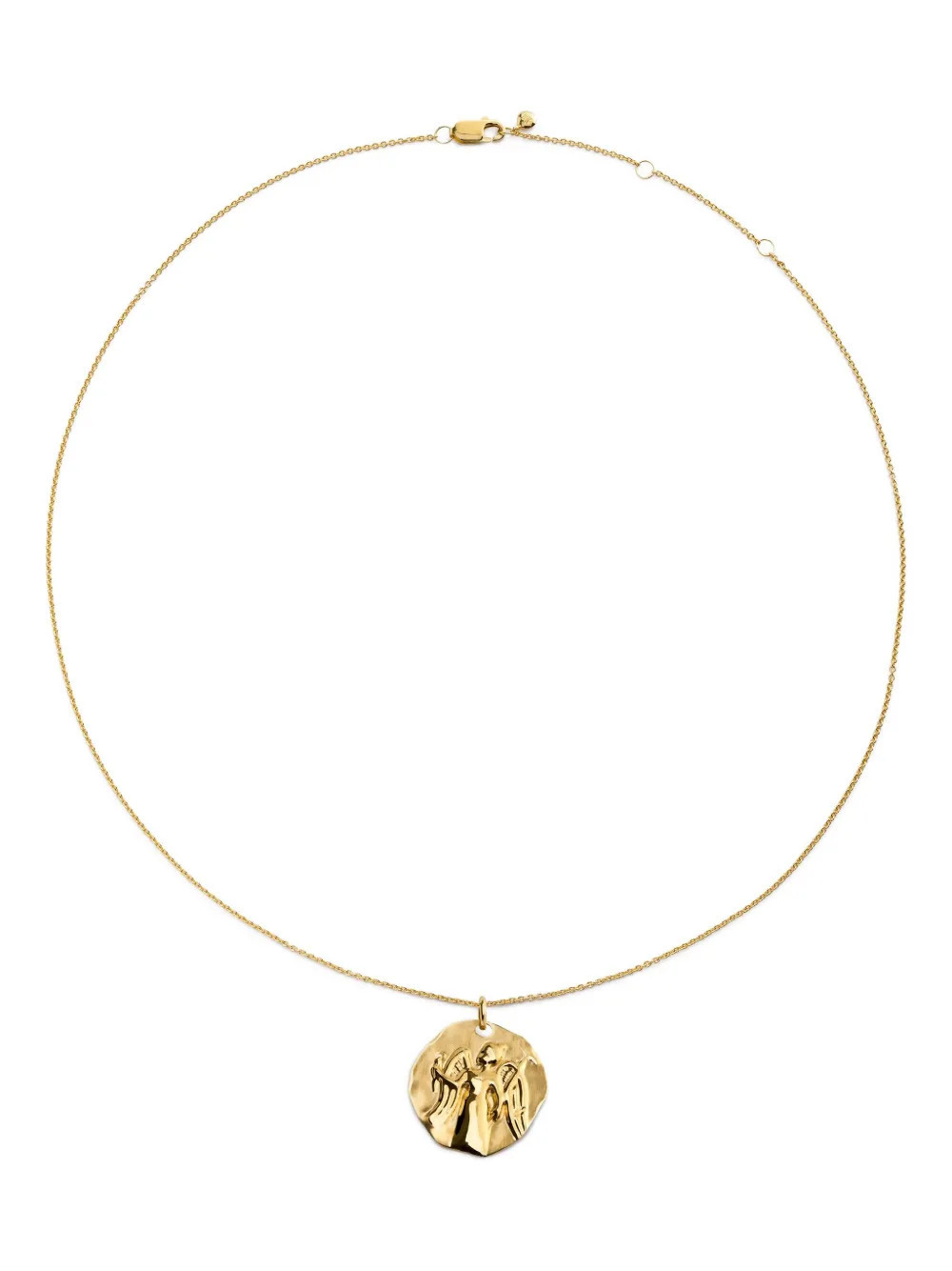 Monica Vinader GP Zodiac Virgo necklace - Gold | Farfetch Global