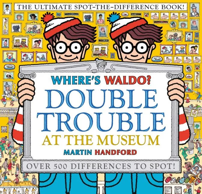 Where's Waldo?: Where's Waldo? Double Trouble at the Museum: The Ultimate Spot-The-Difference Boo... | Walmart (US)