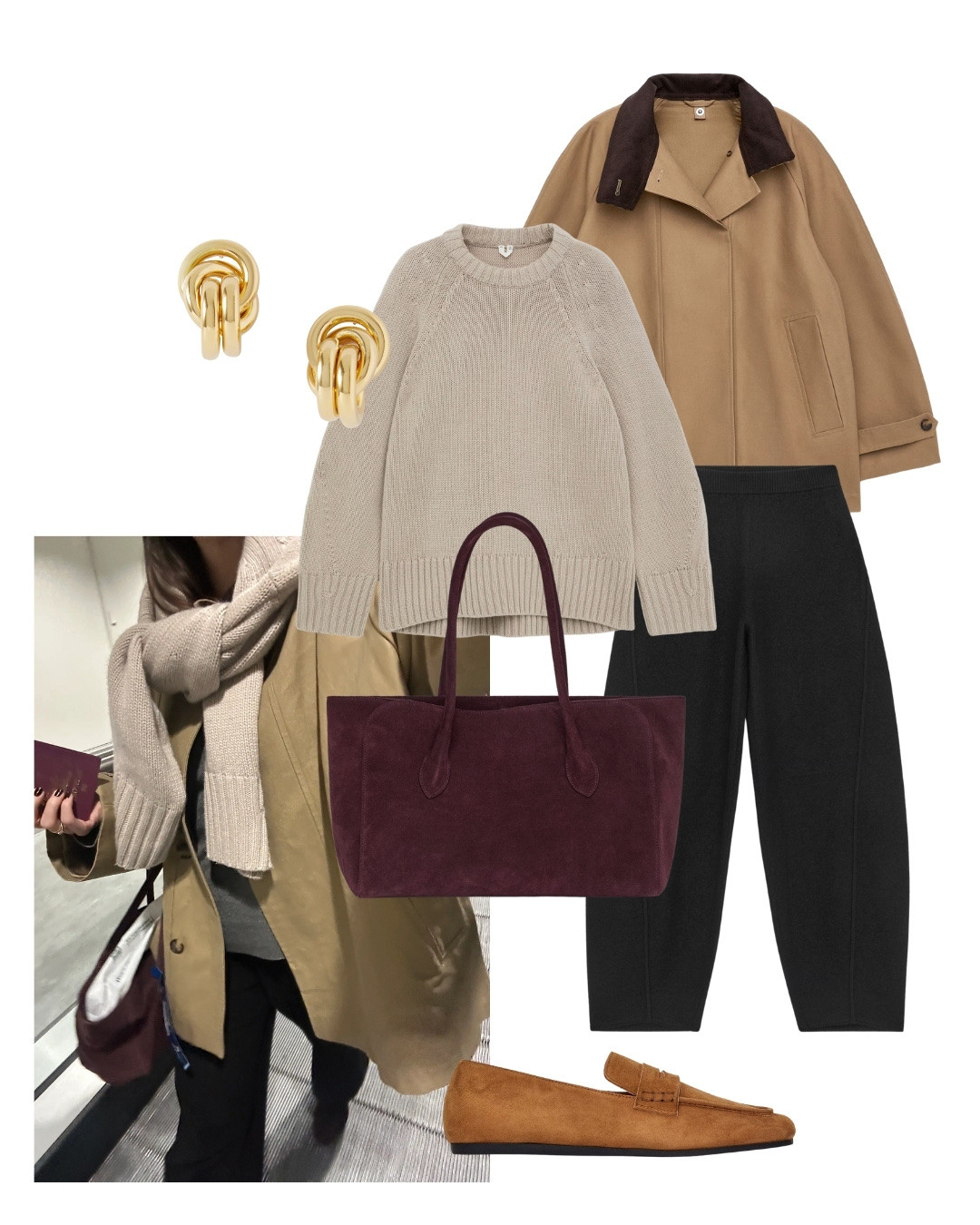 New York in autumnal outfits - a cosy, smart casual airport outfit 

#LTKstyletip #LTKautumn