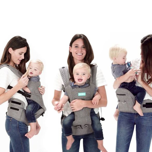 Moby 2-in-1 Baby Carrier + Hip Seat - Gray | Target