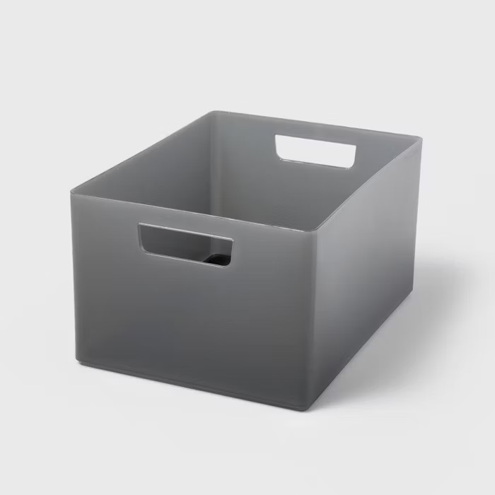 Bathroom Organizer Bin with Handles - Brightroom™ | Target