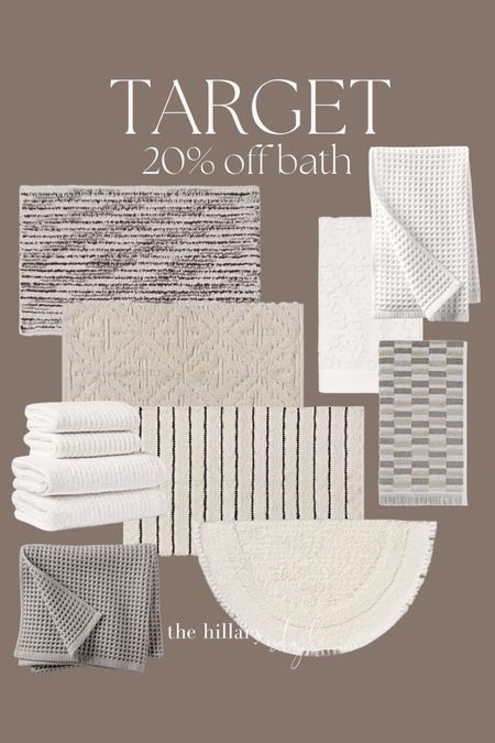 Target is having a Sale Up To 20% Off Select Bathroom Items until March 11! 

Target, Target Home, Target Sale, Bathroom Sale, Bath Linens, Bath May, Spring, Spring Decor, Bathroom Decor, Shower Curtain, Aesthetic Bathroom, Luxe for Less, Spa Inspired Bathroom Studio McGee, Threshold, Threshold Studio McGee, Studio McGee On Sale, Sale Now, Organic Modern, Modern Home, Modern Bathroom, Bath Towel, Towels, Waffle Knit Towel, Bath Decor, Home Decor, Threshold Sale, Opalhouse, Linens On Sale

#LTKsalealert #LTKSale #LTKhome