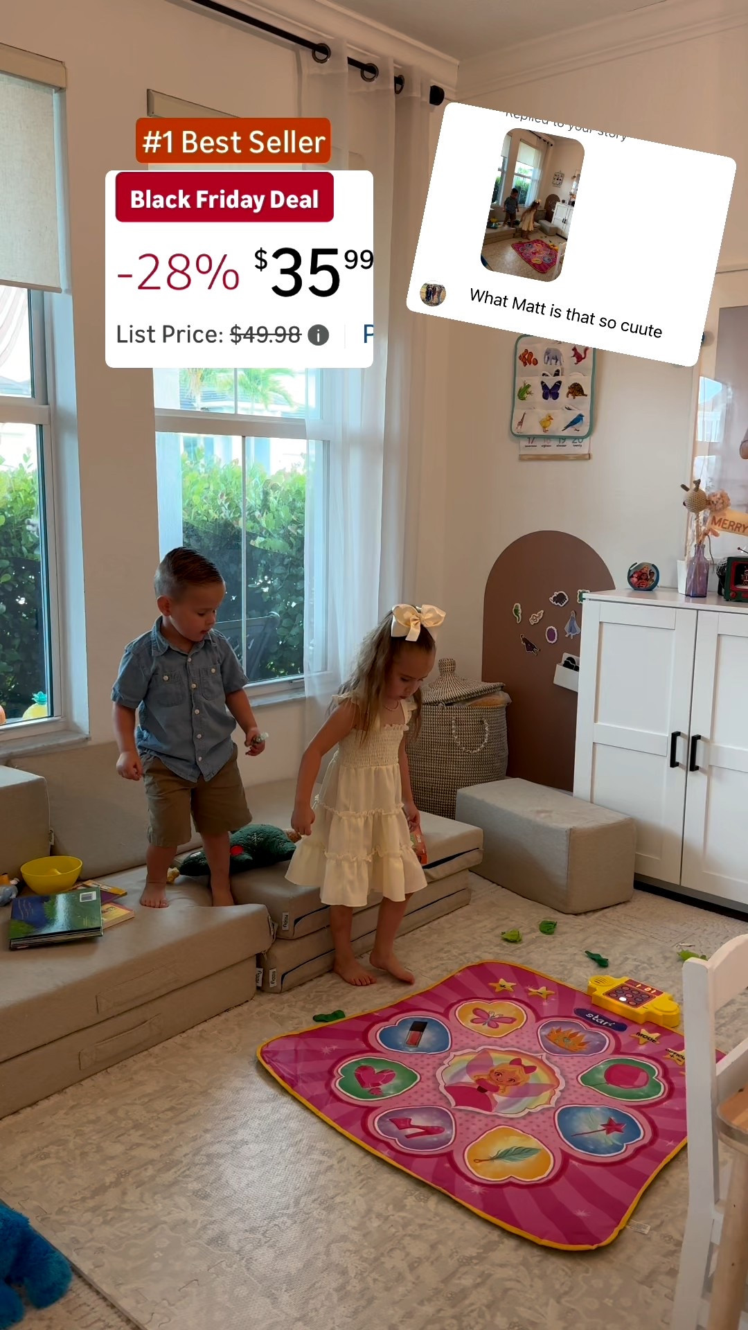 Claira loves this dance stop mat game! It fold up nicely for storage

#LTKCyberWeek #LTKKids #LTKGiftGuide