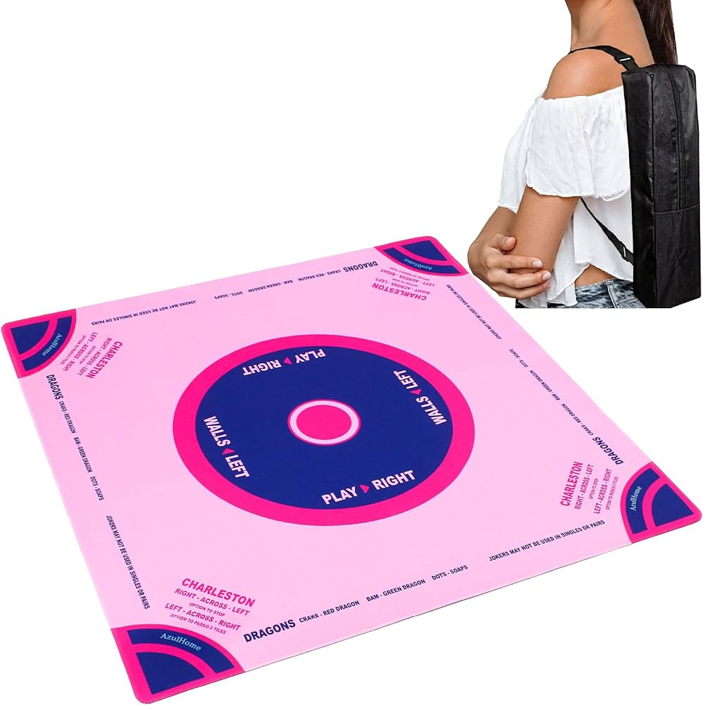 Mahjong Mat - Mahjong Neoprene Learning Mat 31.5"X31.5", Non-Slip, Noise Reduction Mahjong Table ... | Amazon (US)