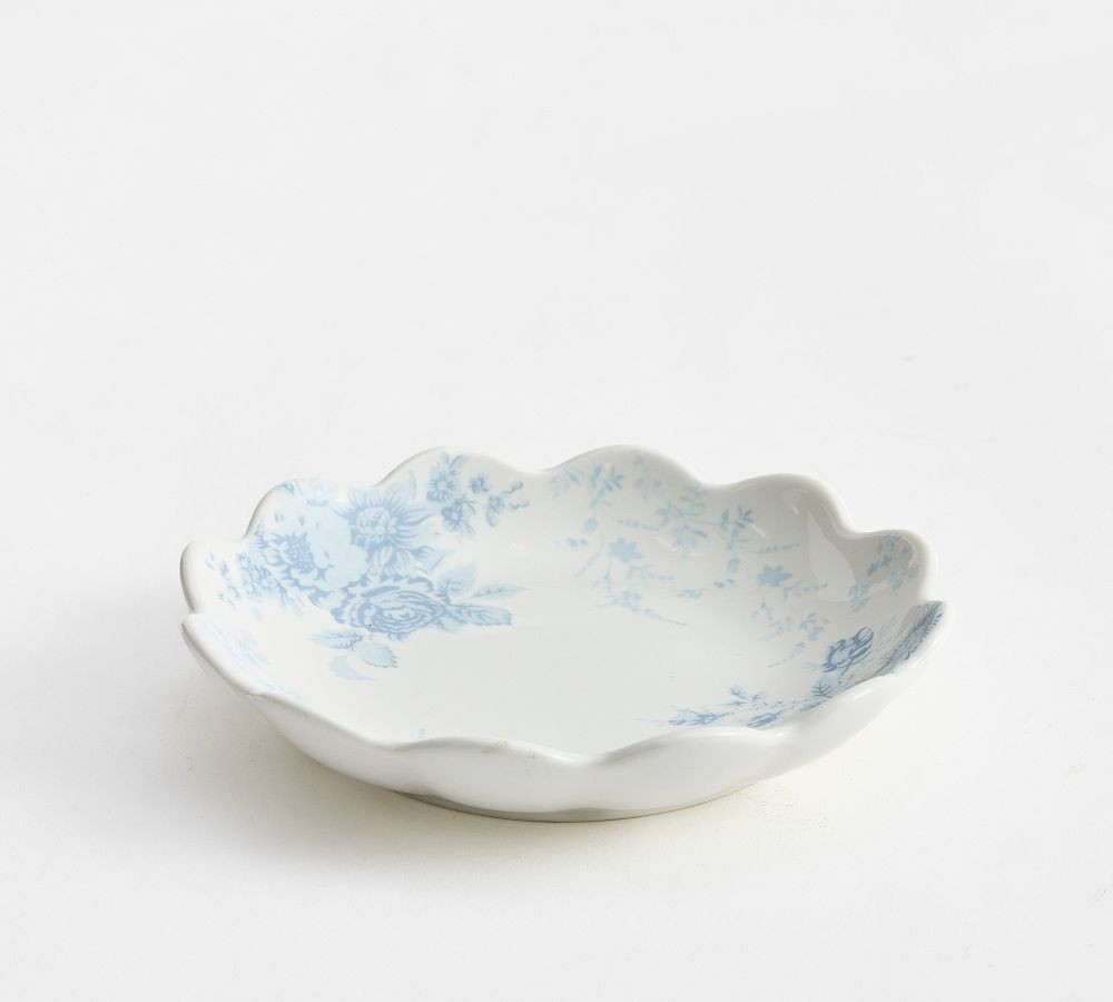 LoveShackFancy Rose Ceramic Catchall | Pottery Barn (US)