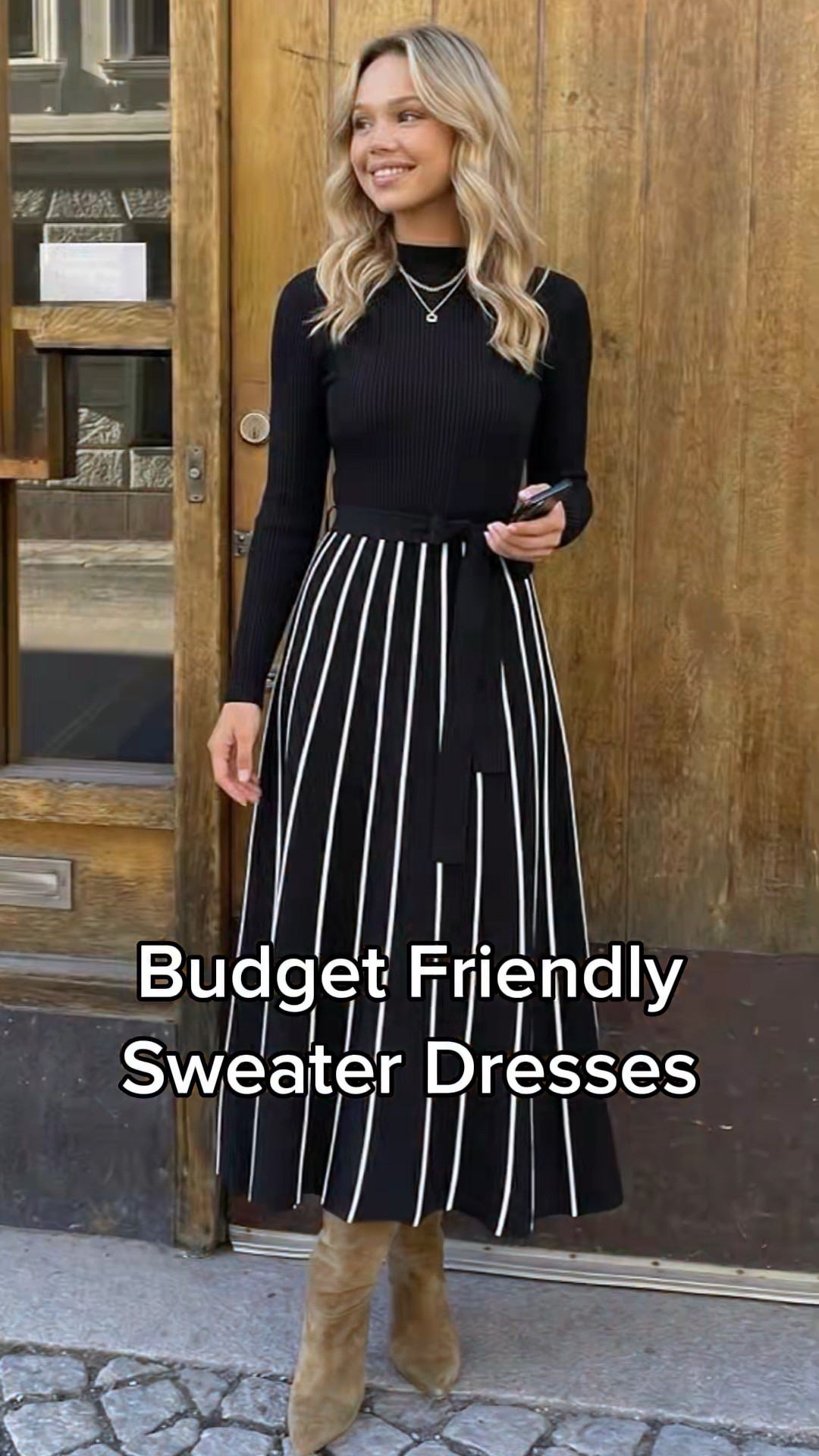Cozy season is officially here! 🍂 Sharing my favorite budget-friendly sweater dresses that are perfect for fall. They are so soft, flattering, and won't break the bank. You can shop these looks by following me in the LTK app.

#fallfashion #sweaterdress #ltkfall #budgetfriendly #affordablefashion #cozyvibes

#LTKOver40 #LTKTravel #LTKWorkwear