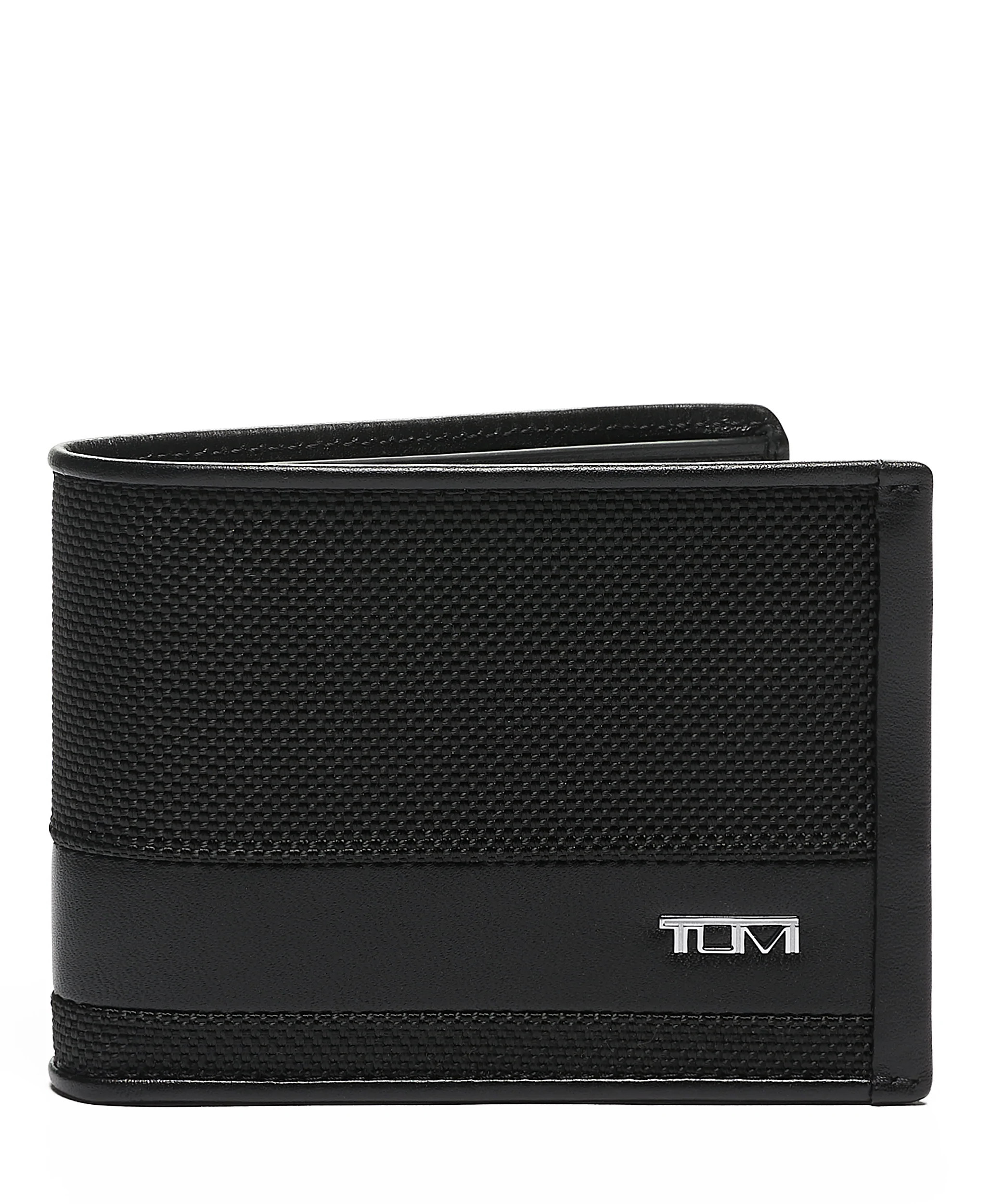 Tumi Men's Double Billfold Wallet in Black Lord & Taylor | Lord & Taylor