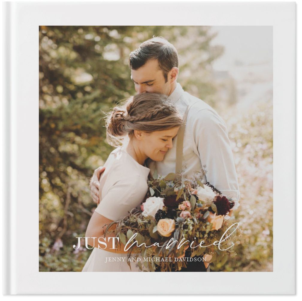 Simple Elegant Wedding Photo Book | Shutterfly