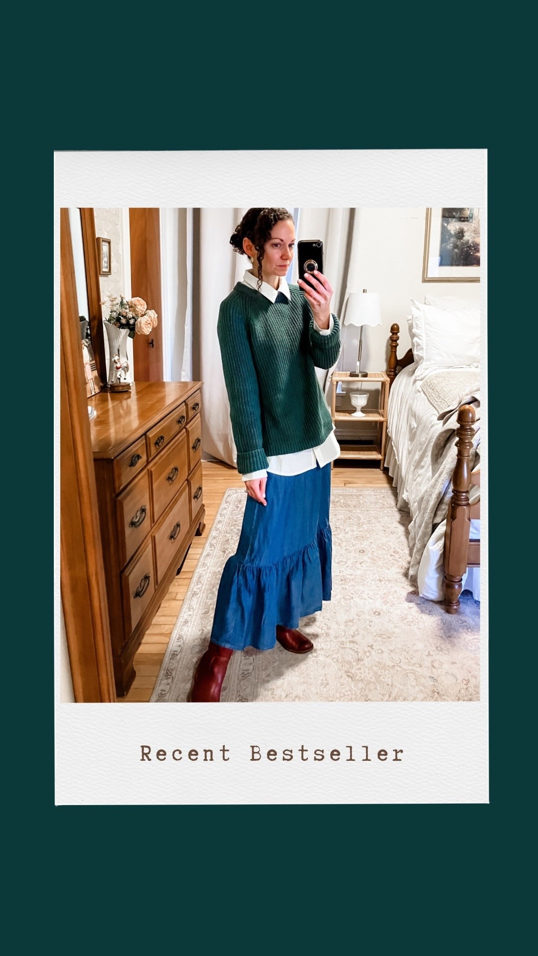 This green cotton sweater is a recent bestseller!

#LTKSpringSale #LTKOver40 #LTKSeasonal