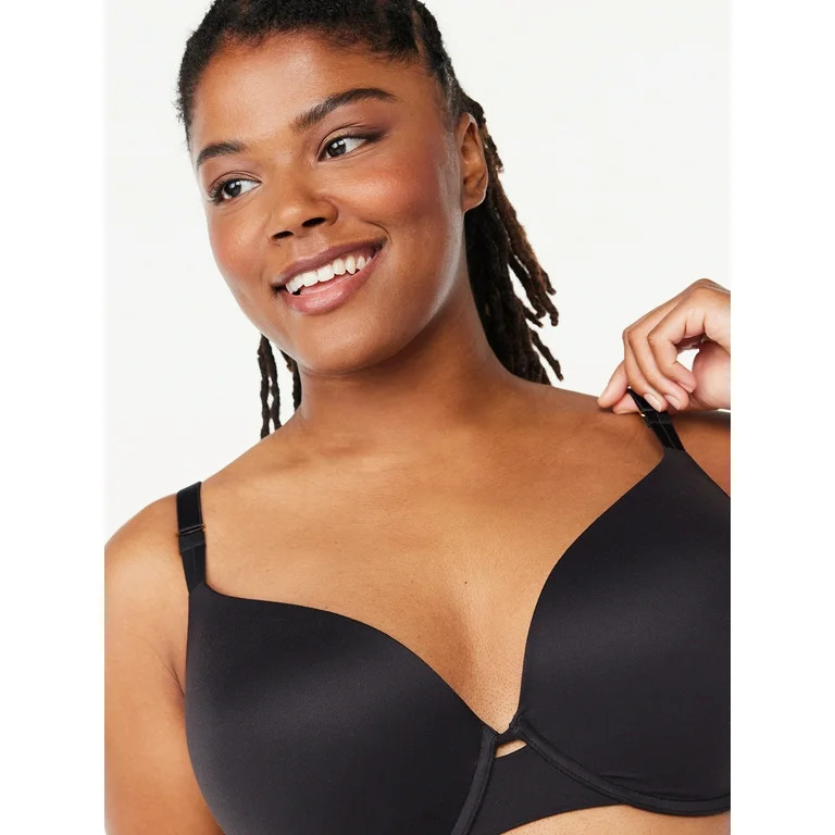 Joyspun Women's Smooth Push Up Bra, Sizes 34A to 40D | Walmart (US)
