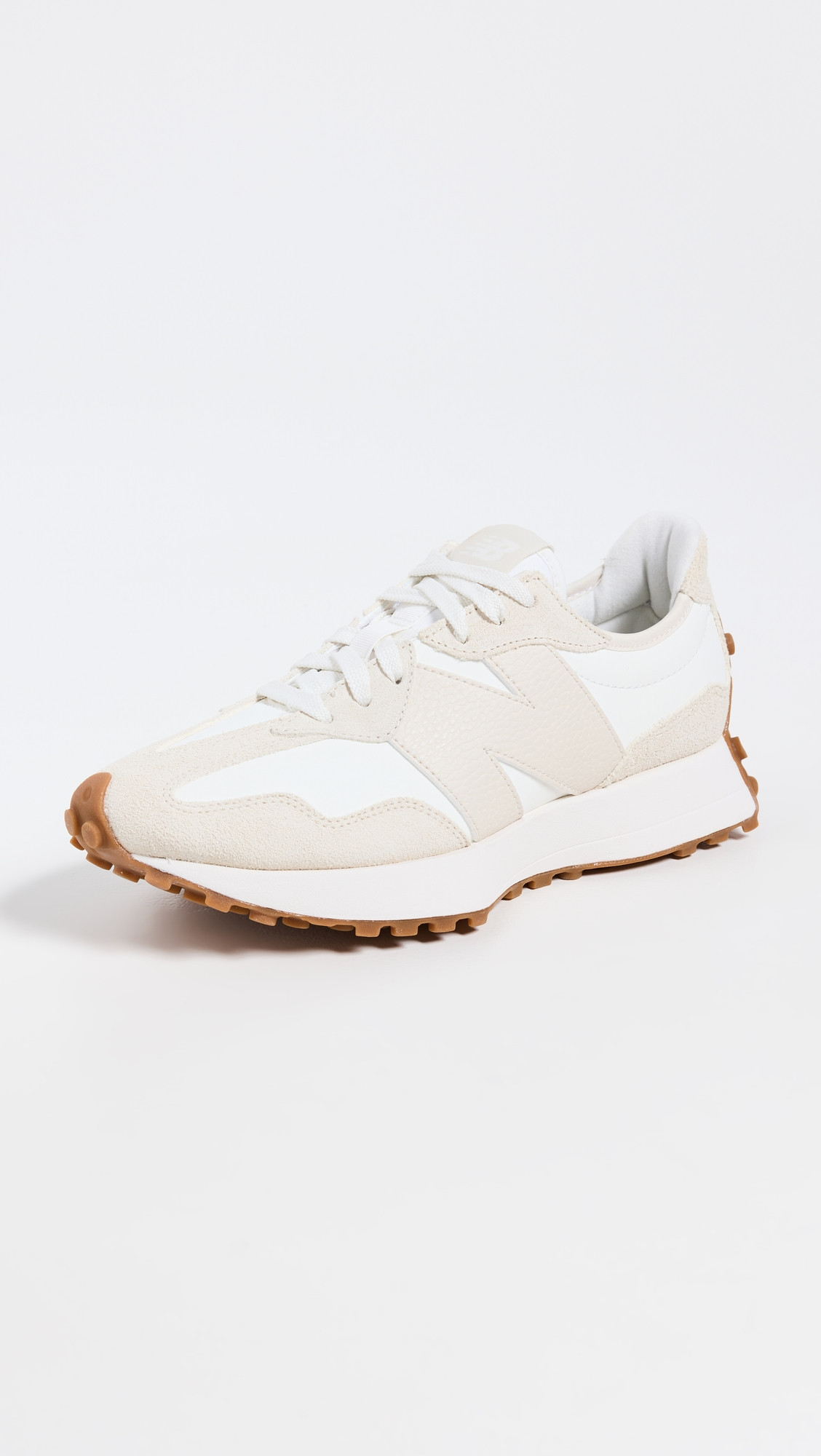New Balance 327 Sneakers Beige White 5.5 | Shopbop