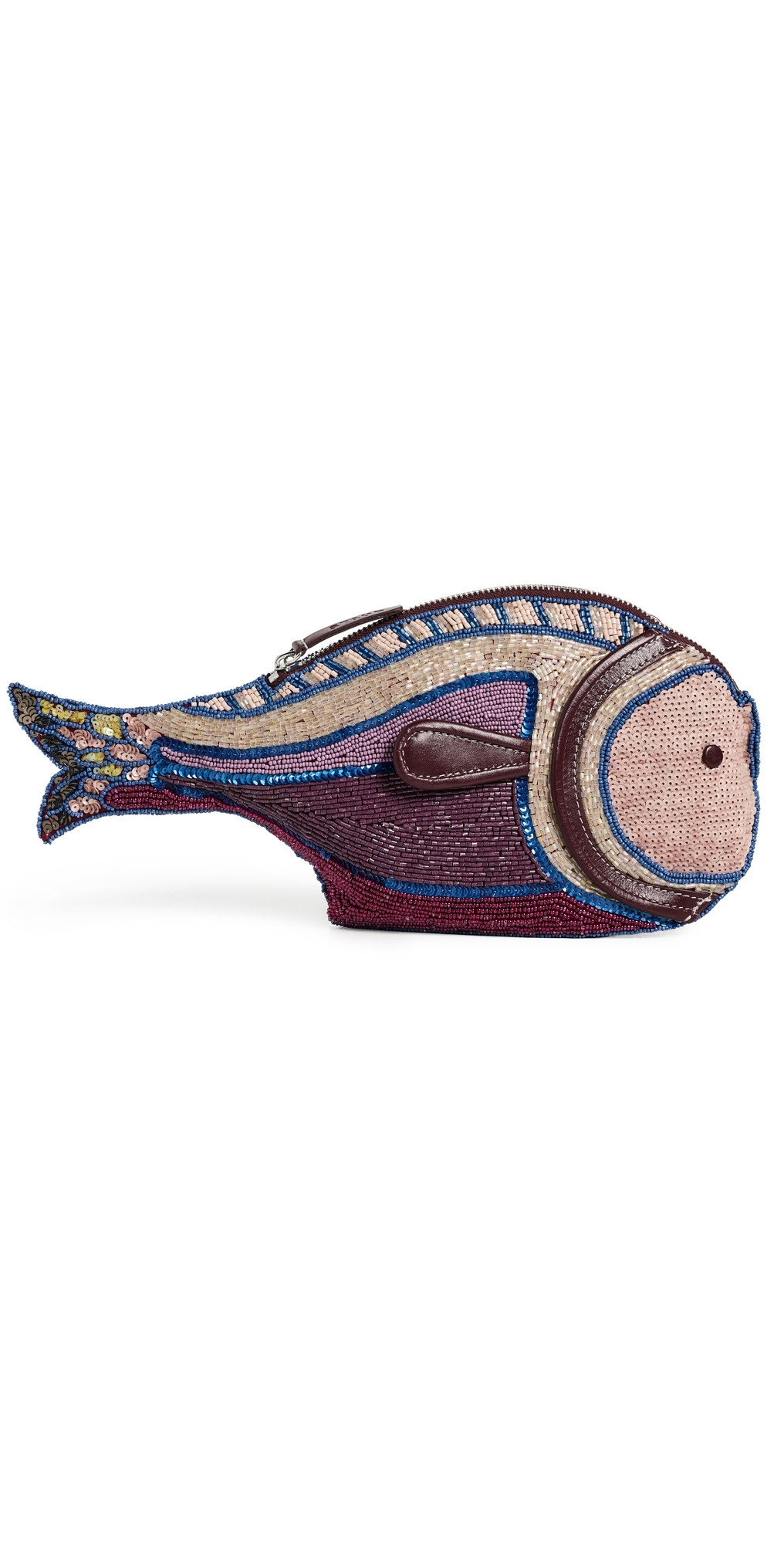 STAUD Pesce Clutch Ultraviolet One Size | Shopbop
