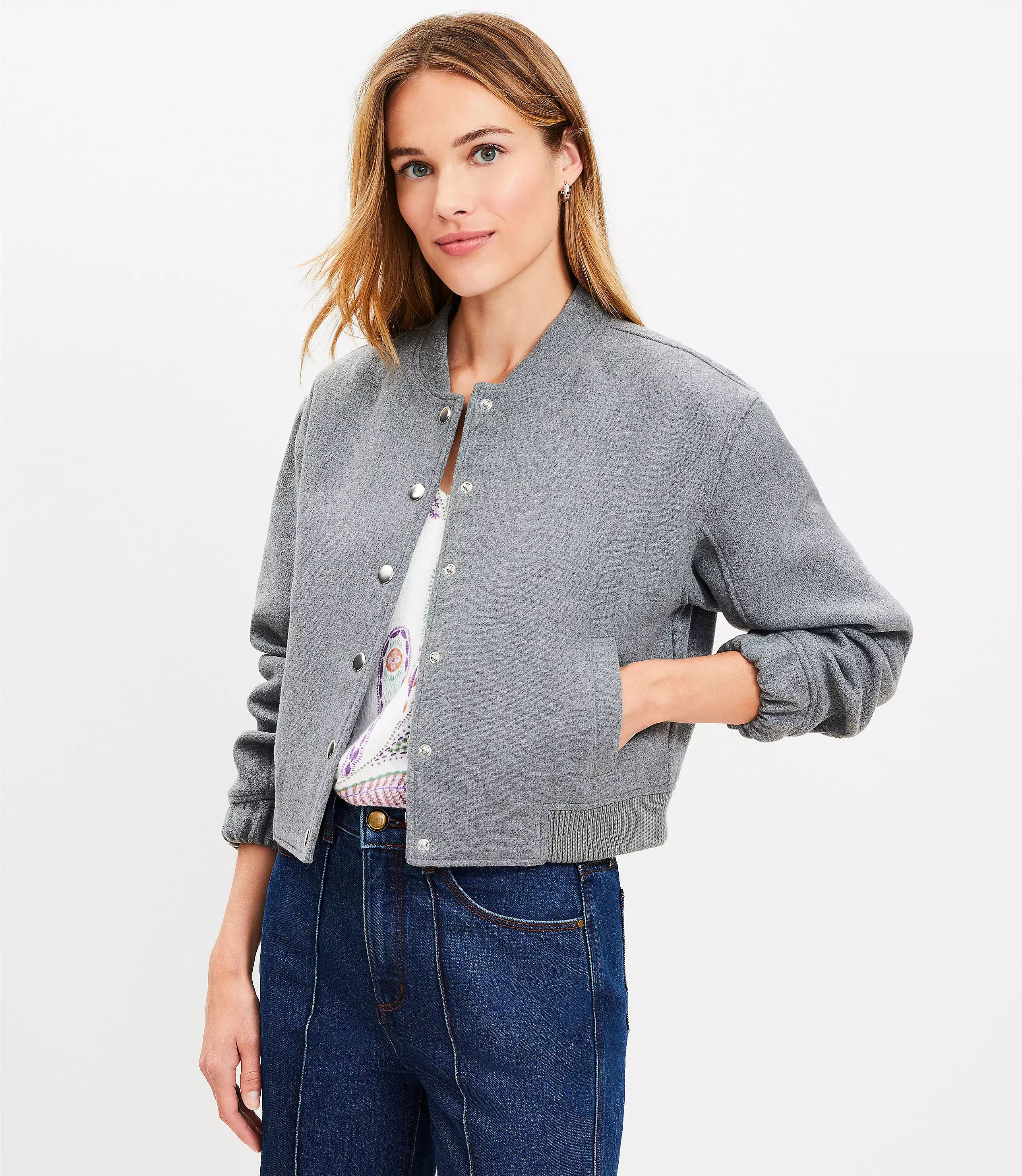 Bomber Jacket | LOFT