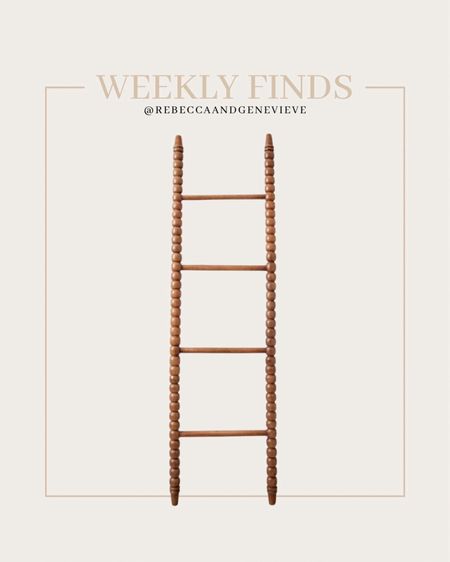 Weekly find: This beautiful vintage-like wood ladder, perfect to display throw blankets or towels.
-
Home decor. 

#LTKhome