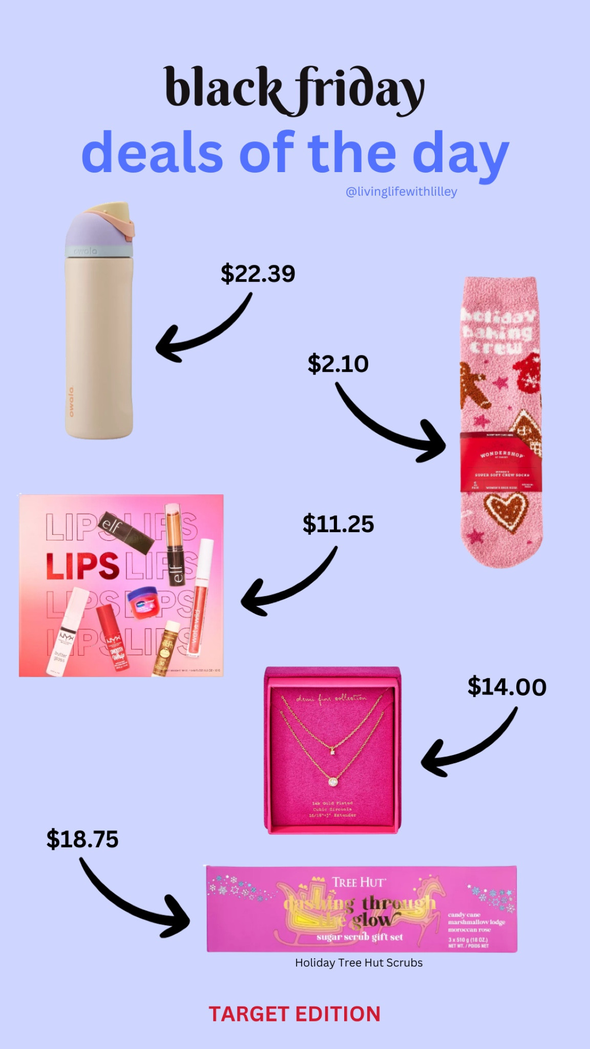 target black friday deals of the day!!

#LTKGiftGuide #LTKHoliday #LTKsalealert