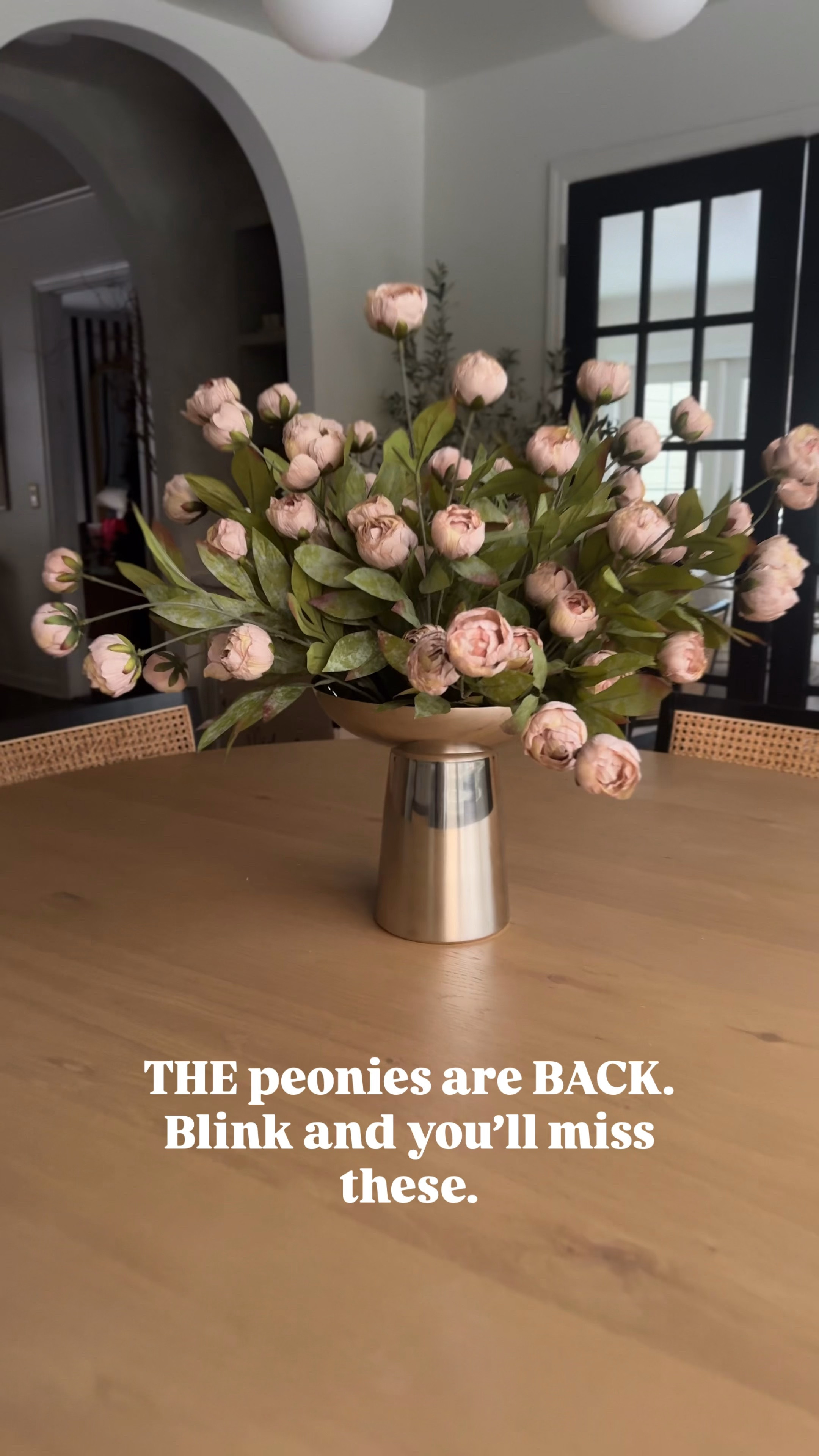 Tell me which color you’d pick. The most realistic peonies and they are back in stock head 

#LTKOver40 #LTKSaleAlert #LTKHome