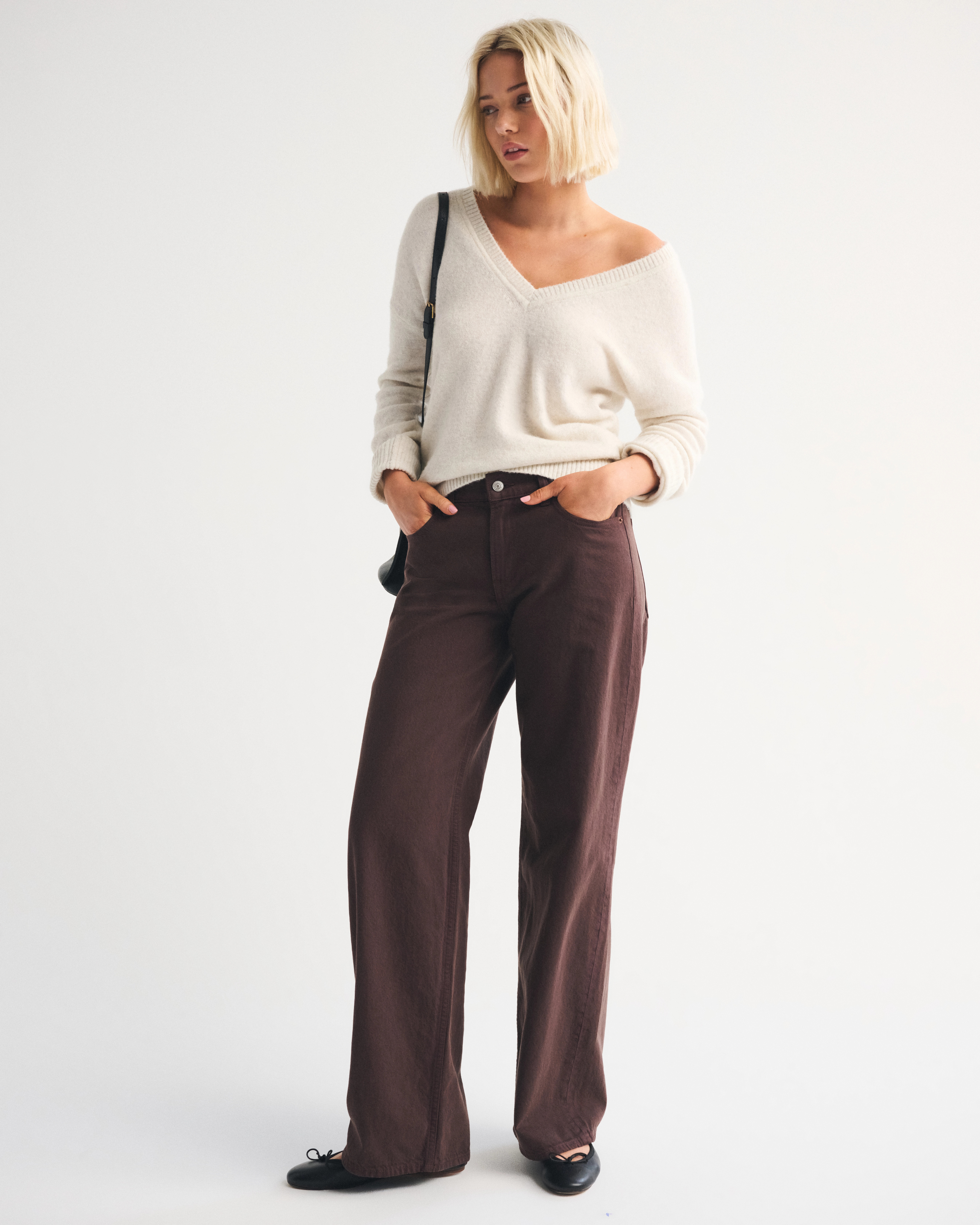 Low Rise Ultra Loose Jean | Abercrombie & Fitch (US)