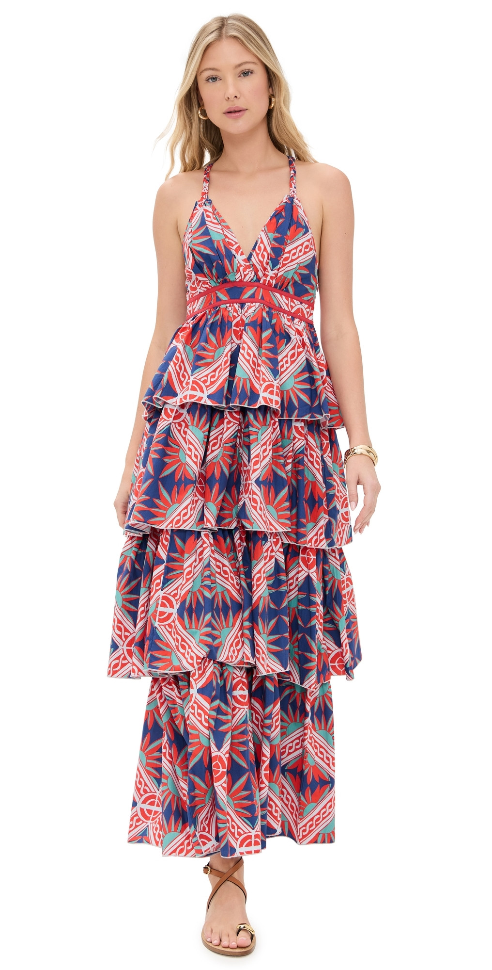 Ro's Garden Nevada Maxi Dress Redsicily M | Shopbop