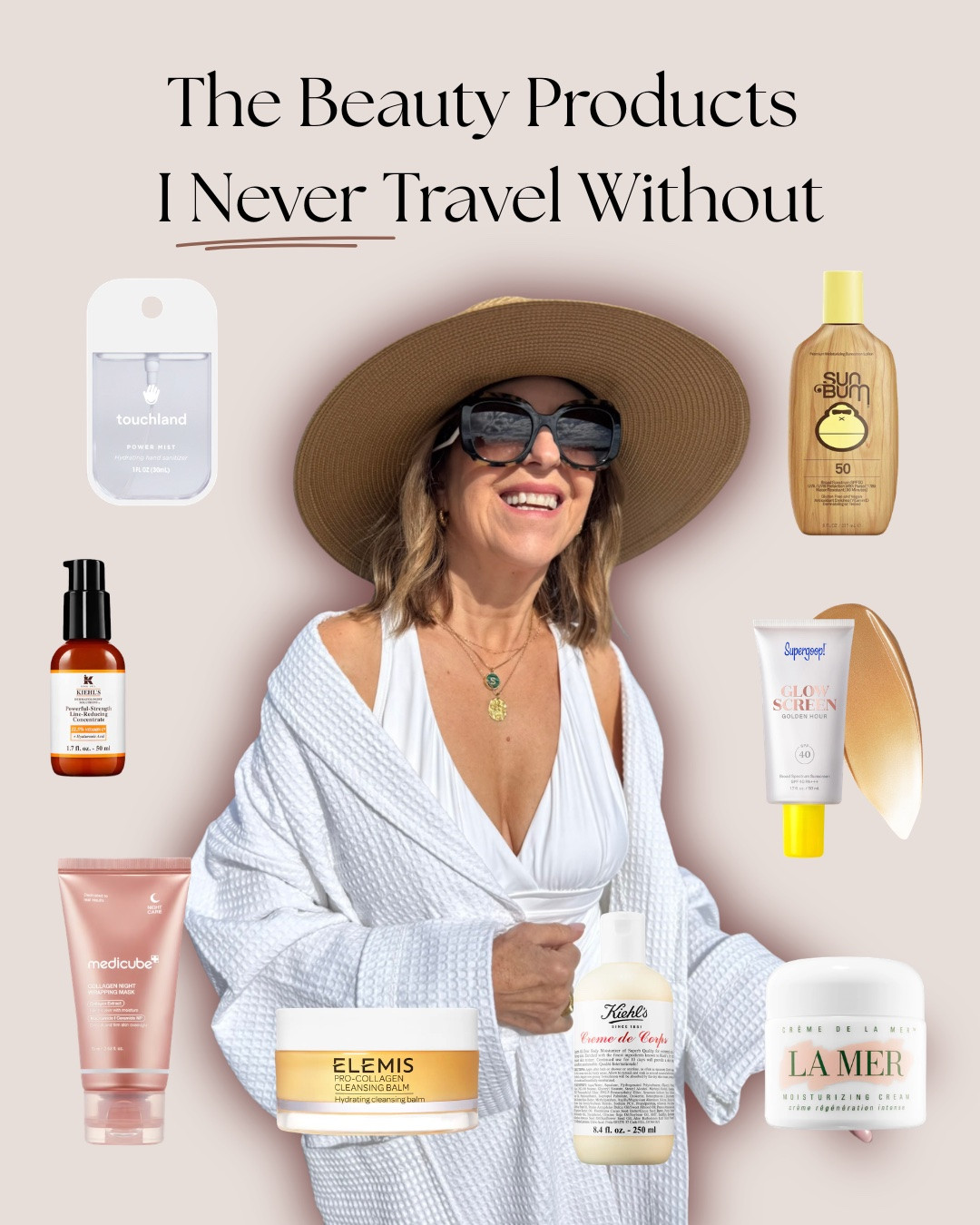 The beauty products that make every trip with me. ✈️

From skincare staples to sunscreen favorites, these are the products I never pack without.

Comment BEAUTY and I'll send you all the links. 🤍

@Supergoop!

#LTKBeauty #LTKTravel #LTKOver40