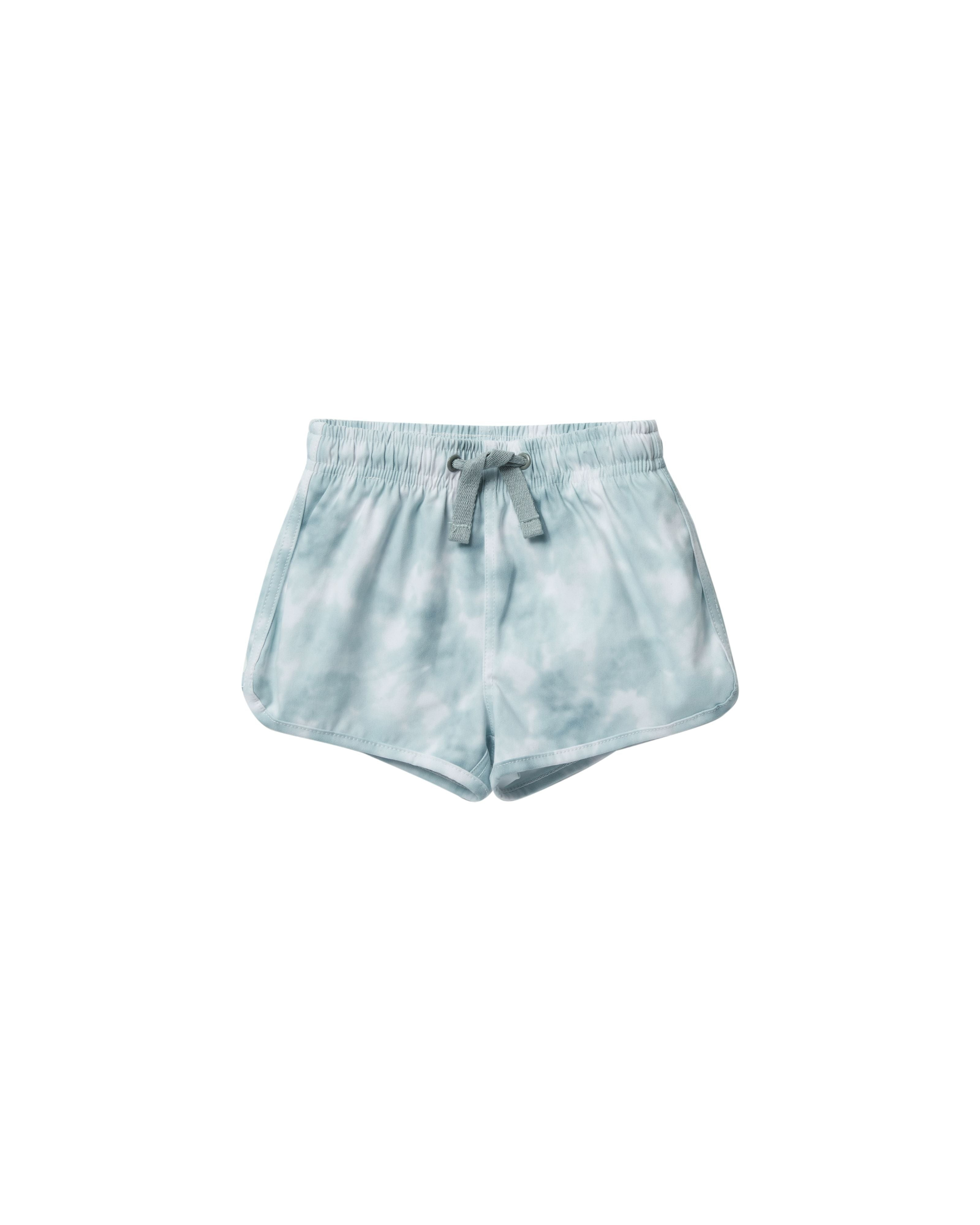 Swim Trunk | Aqua Tie Dye | Bohemian Mama