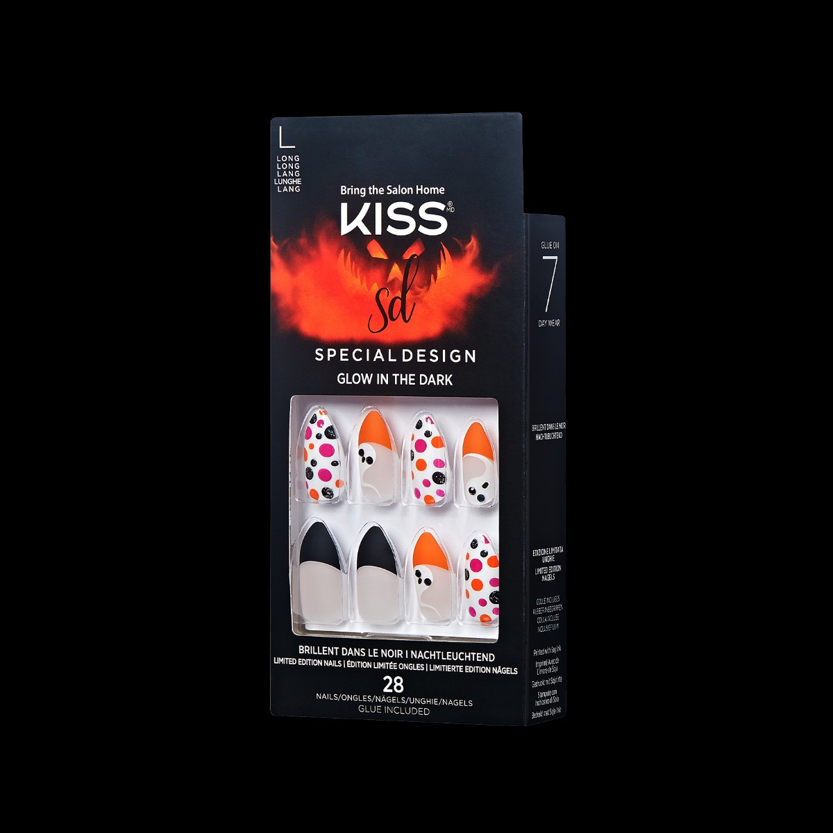 KISS Halloween Special Design Nails - Be Afraid | KISS, imPRESS, JOAH