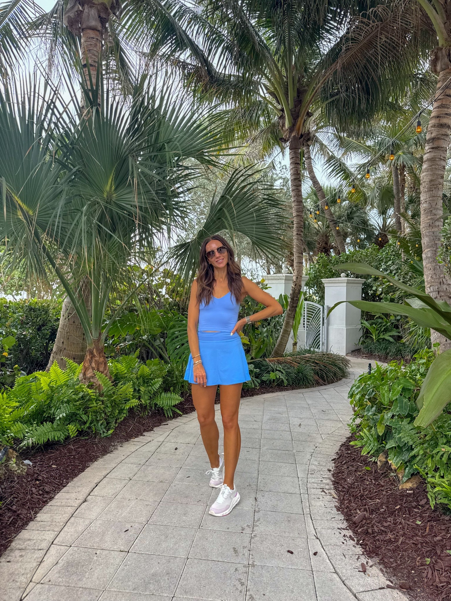 New color from lulu lemon- I’m wearing 4 in align tank and 4 in lightweight tennis skirt 

#LTKOver40 #LTKShoeCrush #LTKActive