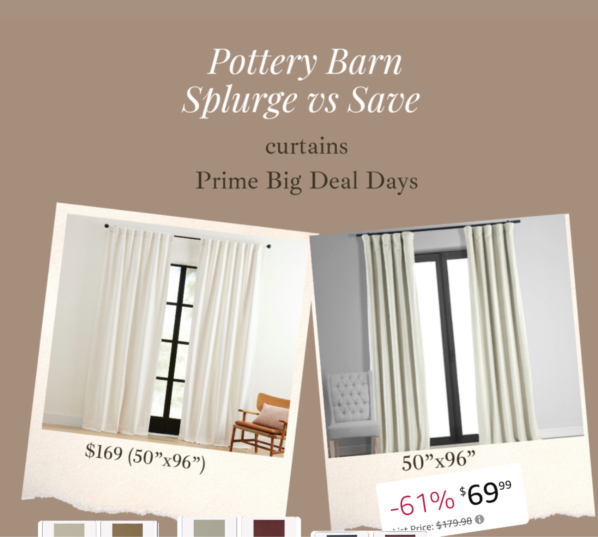 So many color options available!! These are over $100 off & a fraction of the PB price! More sizes available in each color 