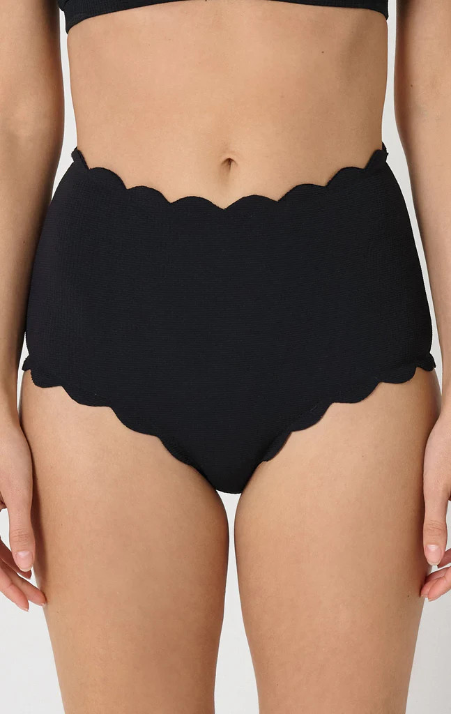 Santa Monica Bottom in Black/Indigo | Marysia Swim
