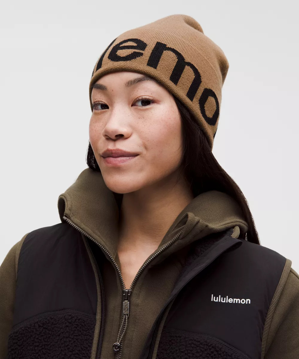 Wordmark Merino Wool Beanie | lululemon (AU)