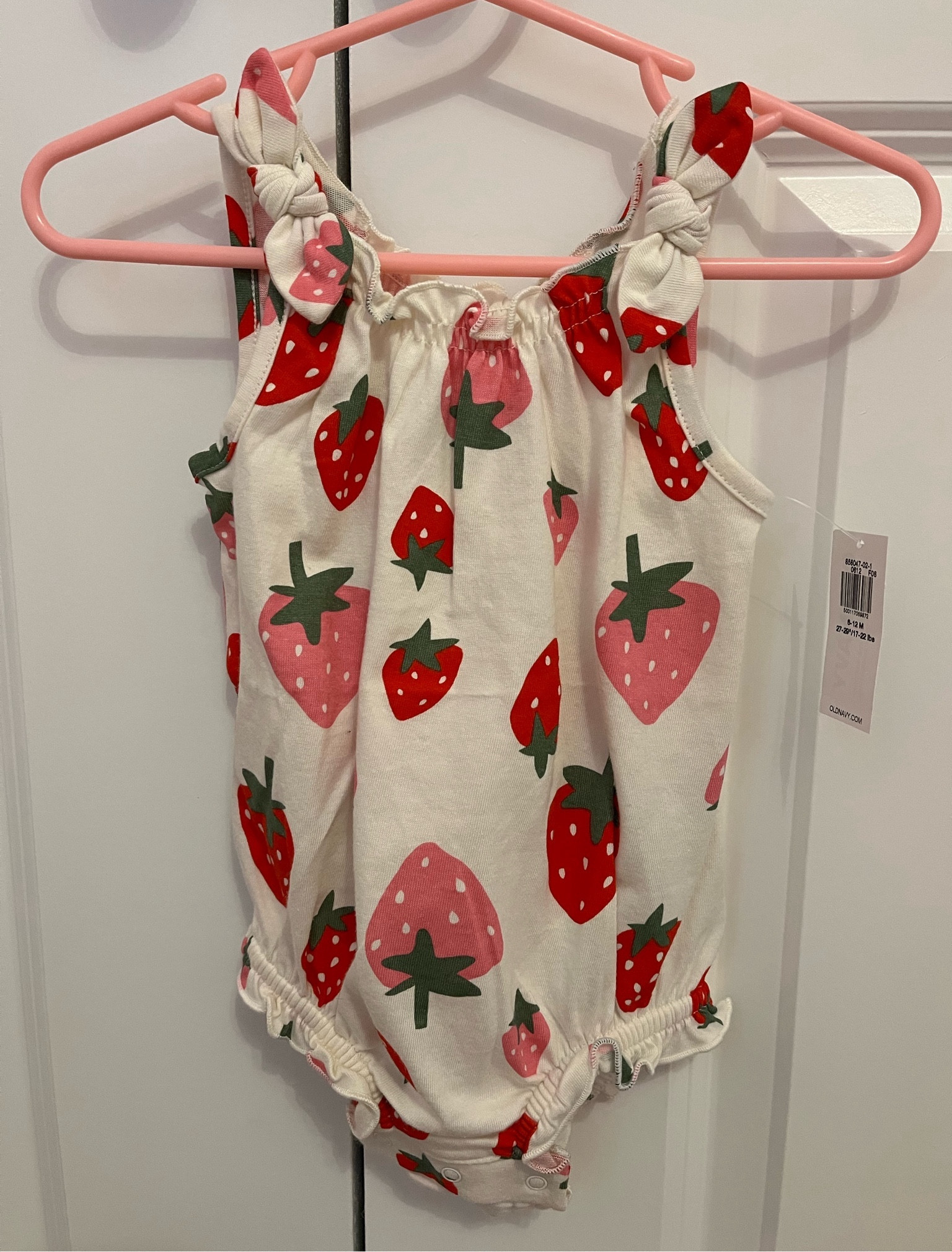 Baby girl romper! Baby girl sale romper! Strawberry onesie! Baby girl old navy!

#LTKfindsunder50 #LTKsalealert #LTKbaby