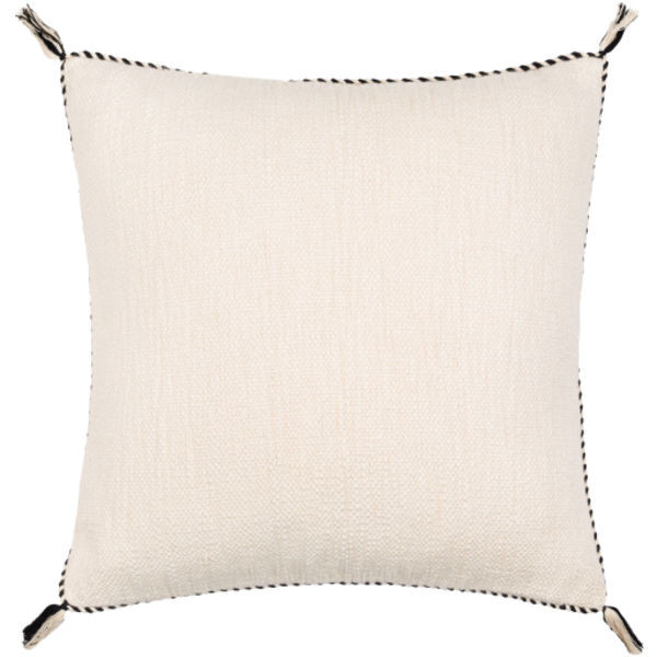 Braided Bisa Cream / Black Pillow | Scout & Nimble
