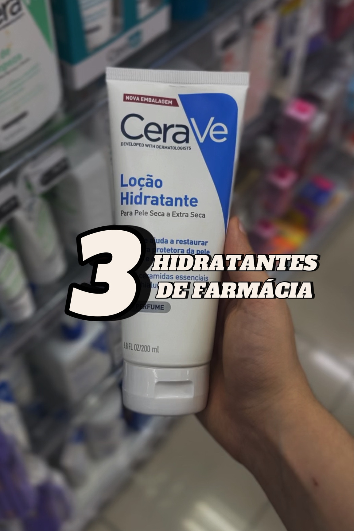 
• Olá, pessoal! Hoje quero
compartilhar com vocês três produtos hidratantes incríveis que podem ser encontrados em qualquer farmácia.
(1 Loção Hidratante Cetaphil: Essa belezinha é perfeita para manter nossa pele macia e suave. Aplique após o banho e sinta-se abraçado (a) por uma sensação de frescor e hidratação duradoura.
2 Hidratante Restaurador Bepantol: Nosso corpo
merece todo o cuidado do mundo, não é mesmo? Esse creme é um verdadeiro aliado para manter a pele hidratada, com saúde e radiante. Com sua fórmula leve e de rápida absorção, ele ajuda a combater o ressecamento e deixa a pele com uma aparência saudável e luminosa.
3 Loção Corporal CeraVe: Não podemos esquecer das ceramidas, que ajudam a evitar a saída de água das células da pele, fantástico para hidratação! Essa loção é perfeita para manter a pele com a barreira cutânea protegida, principalmente em dias mais frios ou com exposição ao sol. Com diferentes apresentações e texturas, ele é um item essencial em uma rotina de cuidados com a pele!
Lembre-se: uma pele bem hidratada é sinônimo de autoestima elevada e bem-estar. Então, vamos nos mimar e nos sentir ainda mais confiantes!
Compartilhe essa dica com seus amigos e familiares. E você, já experimentou algum desses produtos? Me conta nos comentários!

#LTKbrasil #LTKbeauty