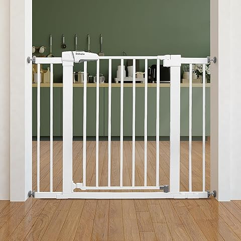 Regalo 38.5-Inch Extra Wide Baby Gate – Pressure Mount Baby and Pet Safety Gate for Bottom of S... | Amazon (US)