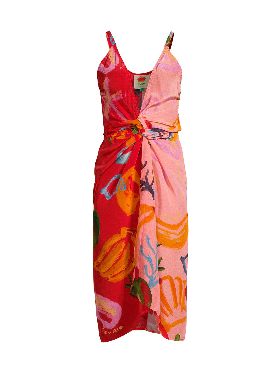 Mixed Fruits Ocean V-Neck Cover-Up | Saks Fifth Avenue