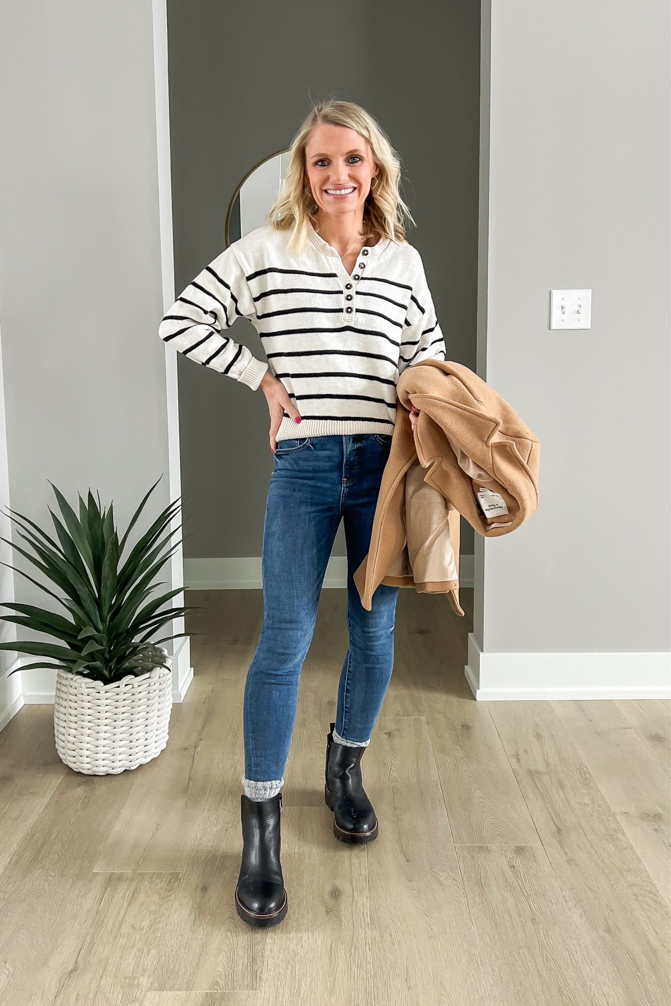 What I wore this week!
Sweater- small
Jeans- 2/short
Boots- 7.5
Coat - xs/petite

#LTKstyletip #LTKsalealert #LTKSeasonal