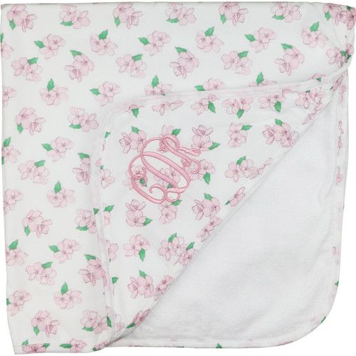 Pink Magnolia Hooded Towel | Cecil and Lou