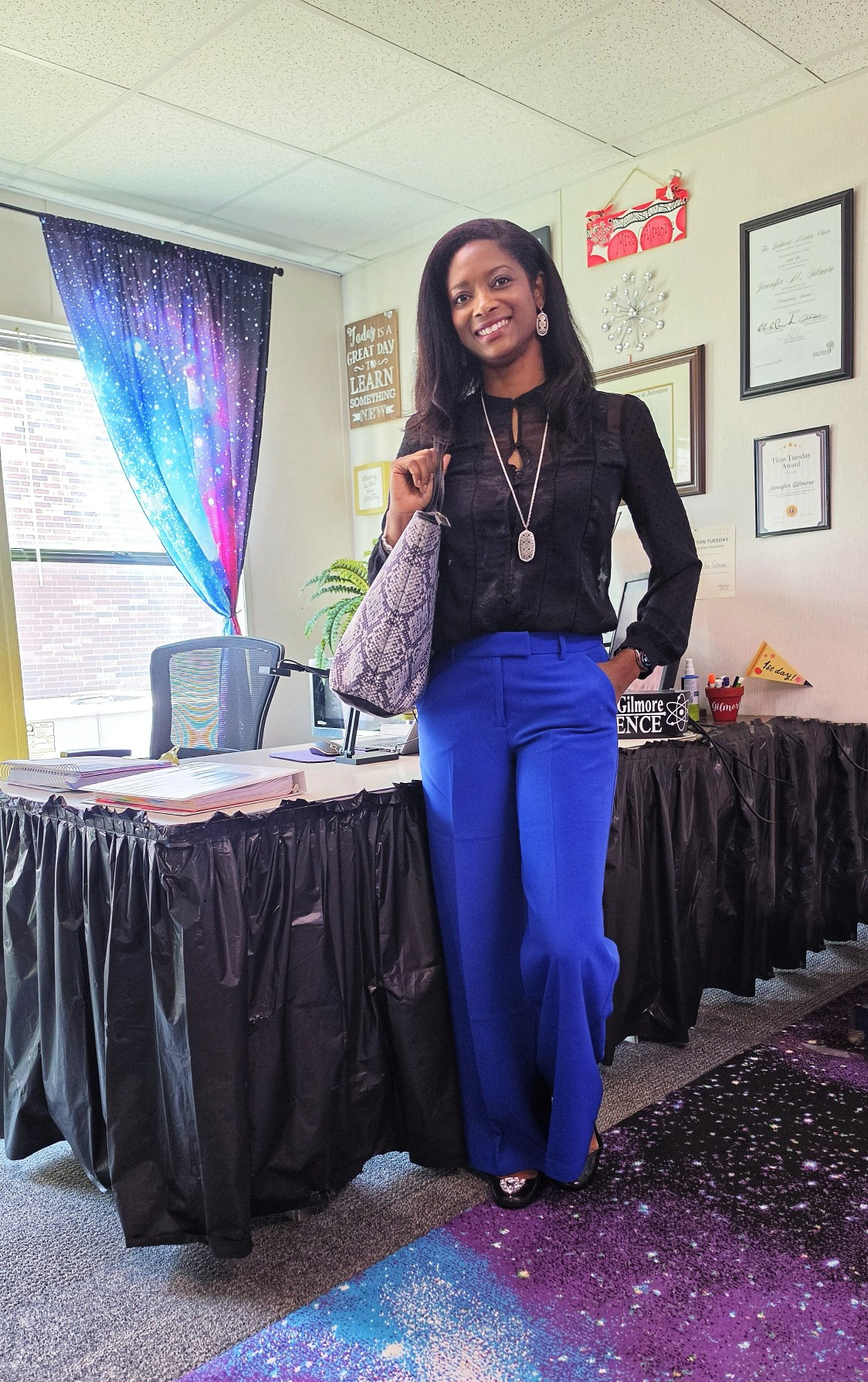This school year is off to a bumpy start! There are constant schedule changes, 30 kids in one room, and more. It's choas! However, my outfit isn't! I adore these wide leg trousers. They make getting ready for the next day so easy! They're linked in my bio.

#LTKSaleAlert #LTKWorkwear #LTKootd