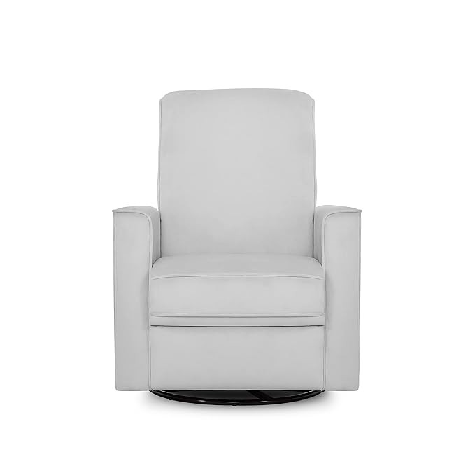 Evolur Raleigh Glider Chair , Recliner Chair, Swivel and Rocking Chair for Nursery in Misty Grey | Amazon (US)