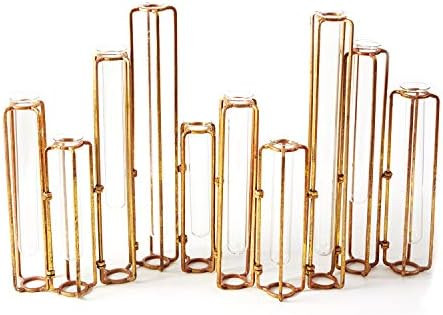 Two's Company Tozai Home Lavoisier Hinged Flower Vases,Set of 10 | Amazon (US)