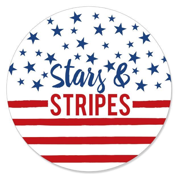 Big Dot of Happiness Stars and Stripes - Memorial Day, 4th of July and Labor Day USA Patriotic Pa... | Target