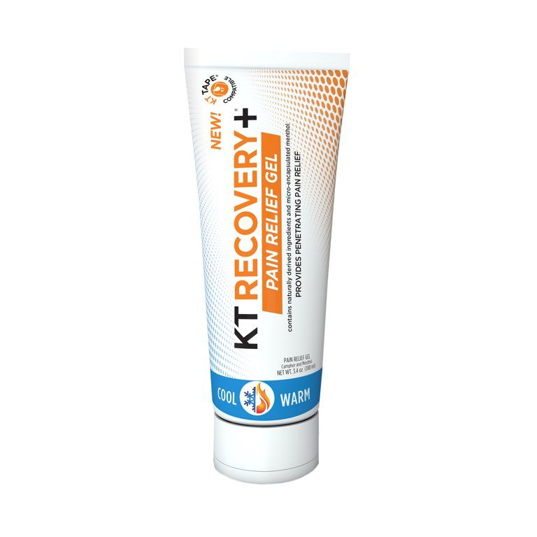 KT Tape Recovery+ Pain Relief Cool/Warm Gel Tube 3.4oz | Walmart (US)