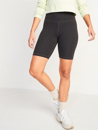 Extra High-Waisted Balance Biker Shorts for Women -- 8-inch inseam | Old Navy (US)