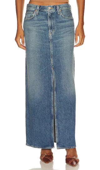 Leif Low Slung Skirt in Swing | Revolve Clothing (Global)