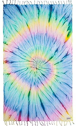 Turkish Towel - Peshtemal Cotton - Great for Home or Beach or as a Blanket - Tie-Dye - As Seen on... | Amazon (US)