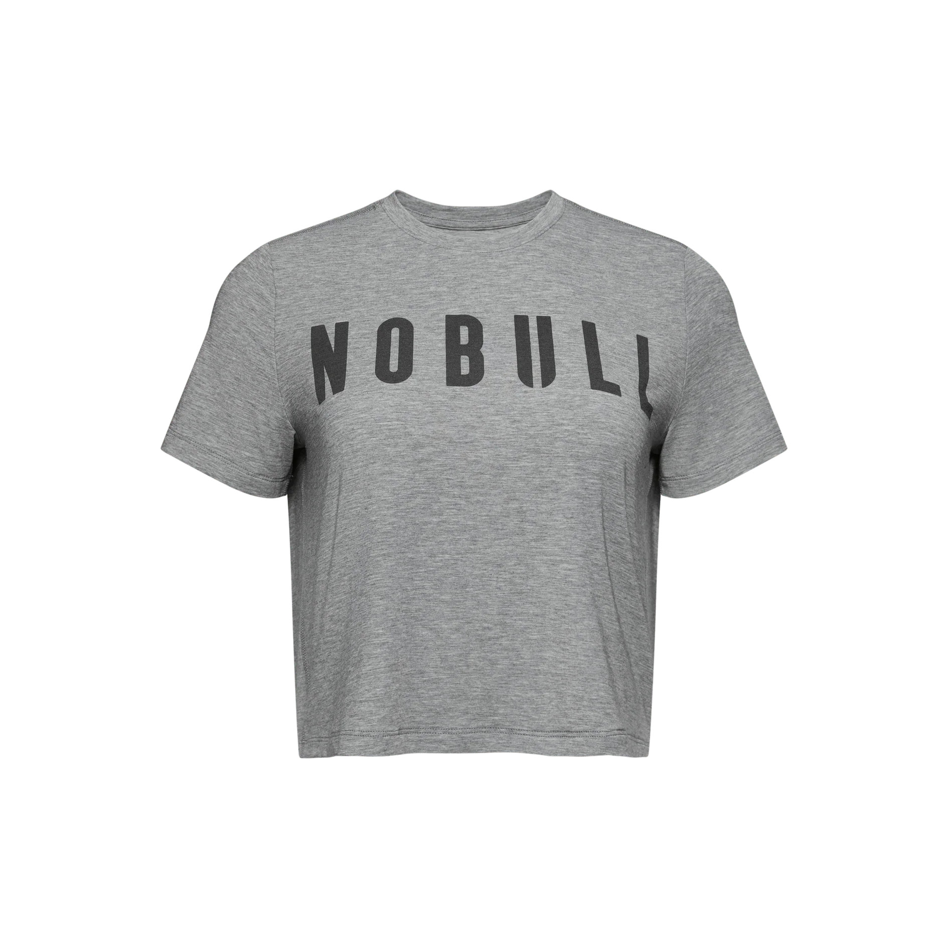 Women's Heather Grey NOBULL Boxy Tee | NOBULL