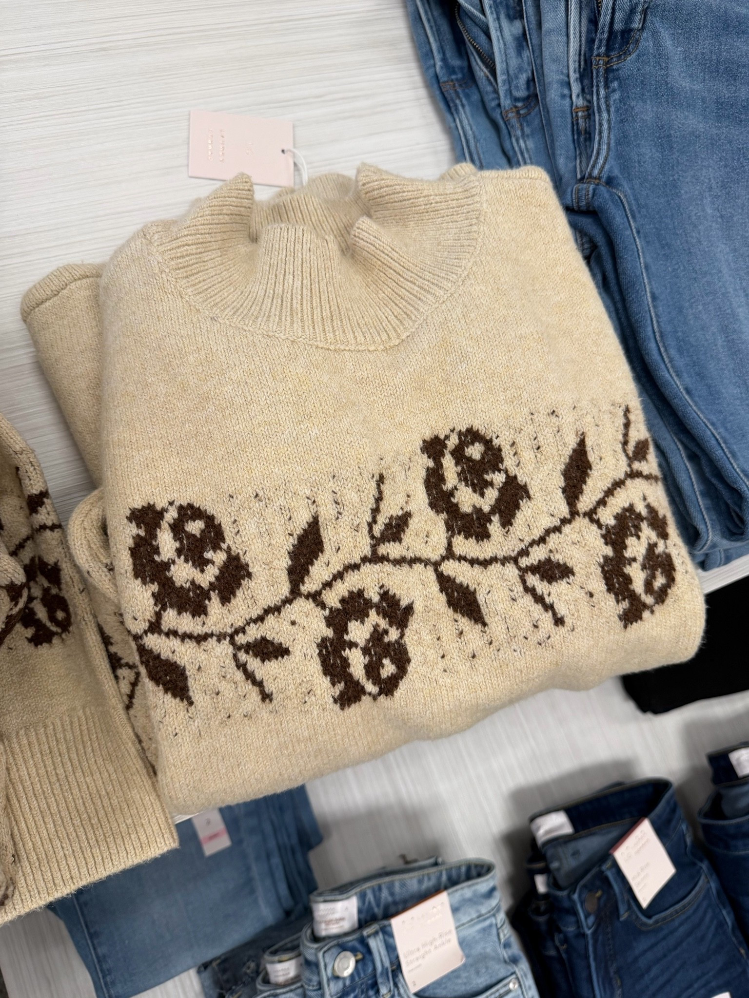 Beautiful sweater at @kohls soft not itchy